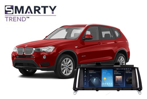 BMW X3 F25 / X4 F26 (2010-2018) з встановленим головним пристроєм на Android