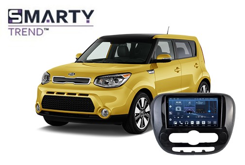 Головное устройство на Android, установленное в KIA Soul 2 (2014-2019)