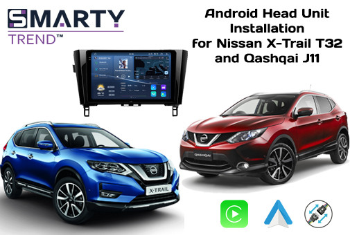 Установка Android-магнітоли на Nissan X-Trail T32 та Qashqai J11
