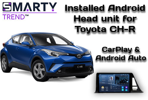 Руководство по установке Андроид 15 магнитолы в Toyota C-HR (2016-2023): 2K QLED SMARTY Trend с CarPlay и поддержкой ш