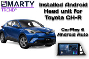Руководство по установке Андроид 15 магнитолы в Toyota C-HR (2016-2023): 2K QLED SMARTY Trend с CarPlay и поддержкой ш