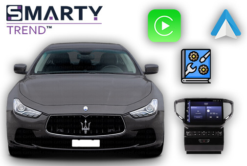 Повний посібник: Встановлення та налаштування Android-магнітоли в Maserati Ghibli (2013–2015)