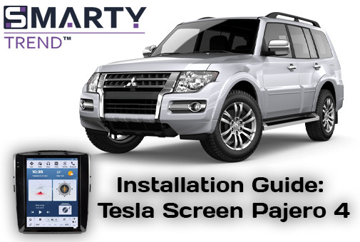 Інструкція: Установка Tesla магнітоли в Pajero 4 (2006-2024)