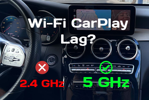 Лаги CarPlay та Android Auto по Wi-Fi: причини та рішення