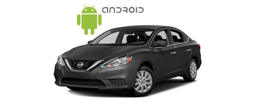Пример установленной Android магнитолы SMARTY Trend в Nissan Sentra/Sylphy.