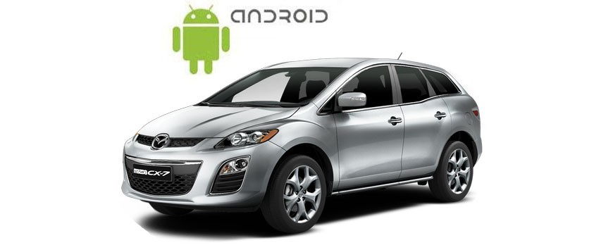 Пример установленной магнитолы SMARTY Trend на ОС Android 6.0 в Mazda CX7.