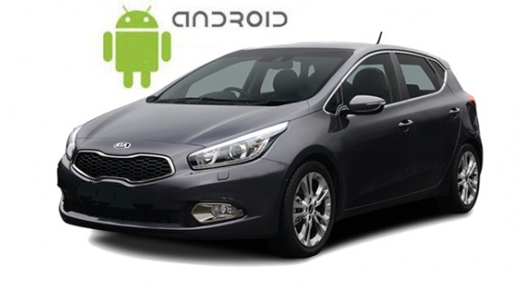 Пример установленной магнитолы SMARTY Trend на ОС Android 7.1.2 (Nougat) в автомобиле KIA Ceed.