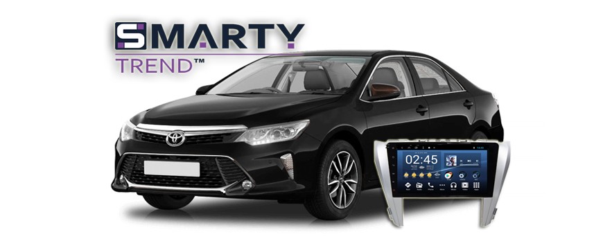 Пример установки головного устройства от компании SMARTY Trend в автомобиль Toyota Camry V55.