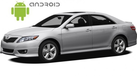 Пример установленной Android магнитолы SMARTY Trend в Toyota Camry V40 (2006-2011)