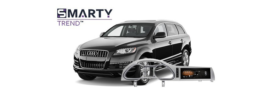  Пример установки головного устройства от компании SMARTY Trend в автомобиль Audi Q7 2014.