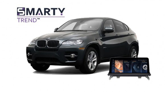  BMW X6 2012 - пример установки головного устройства 