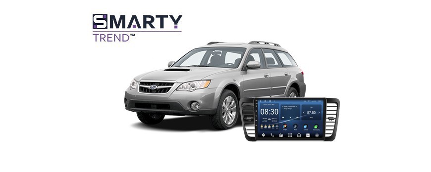 Subaru Outback 2008 установка Android магнитолы